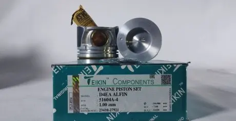 Поршень із пальцем (к-кт на двигун) Hyundai D4EA Alfin, TEIKIN 51604A-4-100