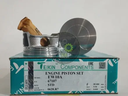 Поршень із пальцем (к-кт на двигун) EW10A, TEIKIN 67107-STD
