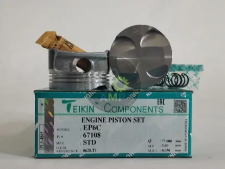 Поршень с пальцем (к-кт на двигатель) EP6C, TEIKIN 67108-STD