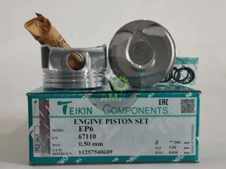 Поршень с пальцем (к-кт на двигатель) EP6, TEIKIN 67110-050