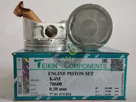 Поршень с пальцем (к-кт на двигатель) K4M, TEIKIN 70600-050