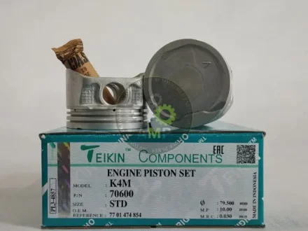 Поршень с пальцем (к-кт на двигатель) K4M, TEIKIN 70600-STD