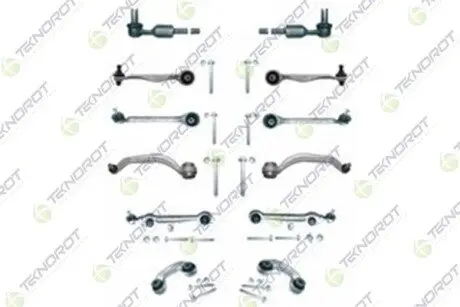 VW К-кт важелів 20mm +тяги стаб.+наконечн. Audi A4,A6 1.8-6.0,Passat 96- TEKNOROT A-555