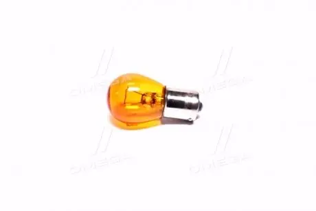 Лампа покажчиків поворотів та стоп сигналів 24V 21W BA15S Amber <> TEMPEST S25 24V21W BA15S AMB