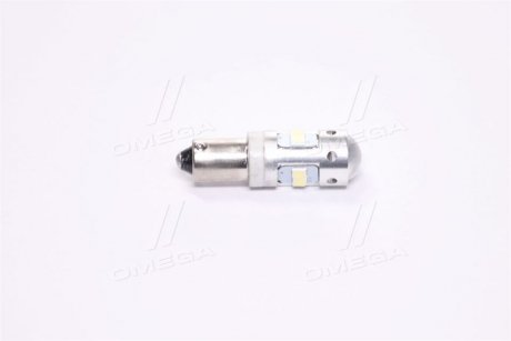 Лампа LED габарит, приборная панель, 24V T4W (BA9S) 8SMD CANBUS WHITE <> TEMPEST TMP-L11158CHW