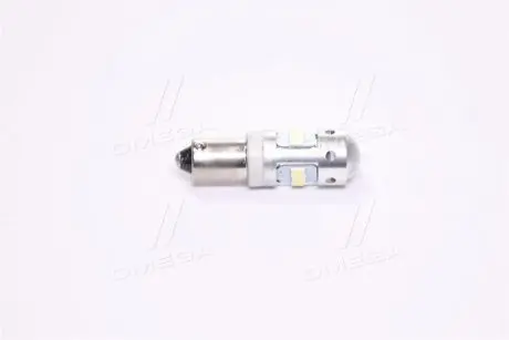 Лампа LED габарит, панель приладів, 24V T4W (BA9S) 8SMD CANBUS WHITE <> TEMPEST TMP-L11158CHW