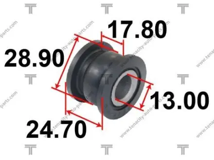 Сайлентблок рульової рейки MITSUBISHI Lancer IX 03-11 TENACITY AAMMI1056