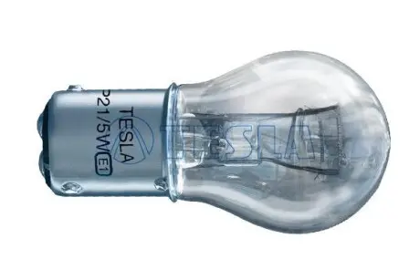Лампа розжарювання 12V P21/5W BAY15d (кратно 10) TESLA B52201