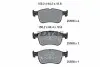 Колодки тормозные (передние) Ford Focus/Kuga 1.0-2.0 EcoBoost18- (Teves) Q+ TEXTAR 2055601 (фото 2)