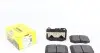 Колодки тормозные (передние) MB C-class (W205)/E-class (W213) 14- (Brembo) TEXTAR 2206101 (фото 1)