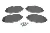 Колодки тормозные (передние) MB C-class (W205/S205/C205)/E-class (W213/S213/C238) 13- (TRW) Q+ TEXTAR 2207601 (фото 1)