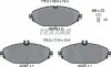 Колодки тормозные (передние) MB C-class (W205/S205/C205)/E-class (W213/S213/C238) 13- (TRW) Q+ TEXTAR 2207601 (фото 2)