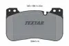 Колодки гальмівні (передні) BMW 5 (G30/F90) 17- /X5 (G05/F95) 19- (Brembo) Q+ TEXTAR 2244101 (фото 1)