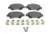 Колодки гальмівні (передні) Citroen С1/Peugeot 107/Toyota Aygo 05- (Bosch) Q+ TEXTAR 2395901 (фото 1)