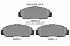 A_Гальмівні колодки HONDA Accord/FR-V "F "01>> TEXTAR 2405301 (фото 1)