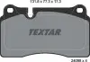 Колодки гальмівні (передні) VW Touareg 02- (Brembo) TEXTAR 2409801 (фото 2)