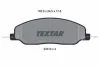 Комплект гальмівних колодок передн, FORD USA MUSTANG 3.7-5.4 01.04- TEXTAR 2451301 (фото 1)