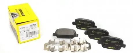Колодки гальмівні (задні) Ford Kuga 08-/Mondeo IV 07-15 (TRW) Q+ TEXTAR 2453703