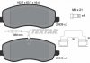 Колодки тормозные (передние) Citroen C8/Peugeot 807 2.0/2.2 HDi 06- (Lucas) Q+ TEXTAR 2483901 (фото 12)