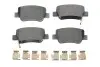 Колодки гальмівні (задні) Toyota Avensis 08- (Bosch) Q+ TEXTAR 2488501 (фото 1)