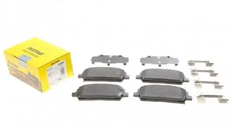 Колодки тормозные (передние) Hyundai Santa Fe 2.0/2.4 18- Q+ TEXTAR 2615701
