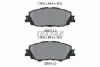 Колодки гальмівні (передні) Toyota Corolla/Yaris 18- (Advics) TEXTAR 2621701 (фото 1)