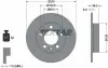 Диск тормозной (задний) Skoda Fabia/Octavia/Roomster 98-/VW Golf IV (230x9) PRO TEXTAR 92082503 (фото 5)
