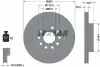 Диск тормозной (передний) VW Caddy 04-(280x22) PRO+ TEXTAR 92120705 (фото 2)