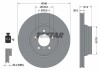 Диск тормозной (передний) BMW 7 (E65-E67) 01-09 (348x30) PRO+ TEXTAR 92122905 (фото 1)