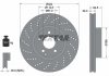 Диск гальмівний (передній) MB C-class (W204) 07-14/ E-class (W212) 09- (322x32) PRO+ TEXTAR 92163405 (фото 2)