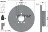 Диск тормозной (передний) BMW 5 (F10/F11/F18) 10-(330x24) PRO+ TEXTAR 92265825 (фото 2)