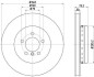 Диск гальмівний BMW Z4 Roadster (E89) "F D=348mm "09-16 TEXTAR 92266825 (фото 1)