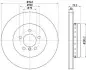 Диск гальмівний BMW Z4 Roadster (E89) "F D=348mm "09-16 TEXTAR 92266825 (фото 1)