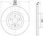 Диск тормозной (передний) Land Rover Discovery Sport/Range Rover Evoque 2.0/2.2D 11-(325x30) PRO TEXTAR 92278603 (фото 1)