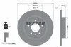 Диск тормозной (задний) Opel Insignia B 1.5-2.0CDTi 17-(288x12) PRO TEXTAR 92314603 (фото 1)