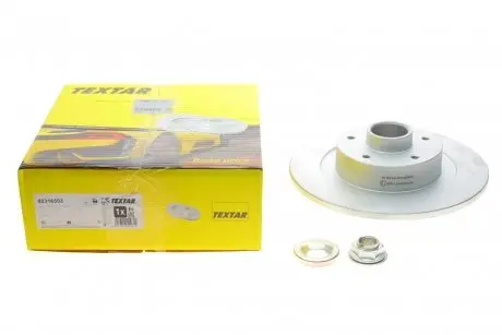 Диск тормозной (задний) Renault Megane/Scenic 1.5/1.6dCi 16-(290x11) PRO TEXTAR 92316503