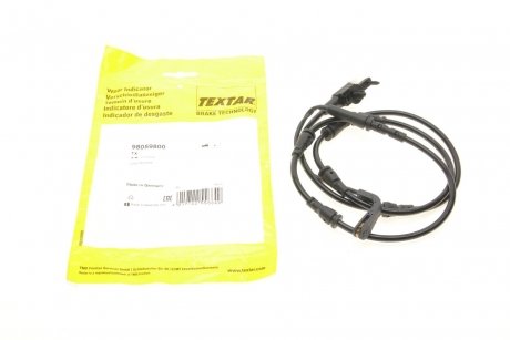 Датчик износа тормозных колодок (передних) Land Rover Defender/Discovery/Range Rover 12- (L=1313mm) TEXTAR 98059800