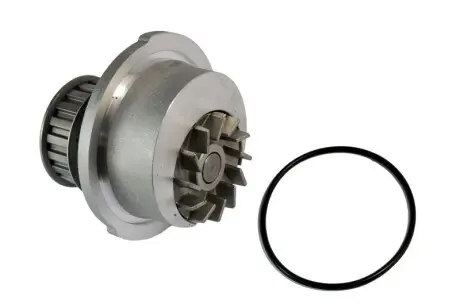 Насос охолоджуючої рідини, з ущільненням OPEL ASCONA B, ASCONA C, CORSA A, CORSA A TR, CORSA A/HATCHBACK, KADETT D, KADETT E, KADETT E COMBO, KADETT E/KOMBI, MANTA B 1.3 03.79-02.93 THERMOTEC D1X009TT