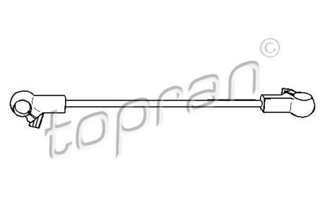 Шток вилки перемикання передач TOPRAN / HANS PRIES 103077
