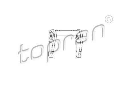 Возвратная вилка TOPRAN / HANS PRIES 107293