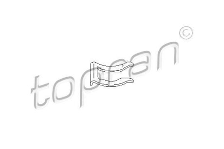 Кронштейн крепления тормозного шланга VAG TOPRAN / HANS PRIES 108716