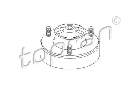 Верхняя опора заднего амортизатора BMW E34 TOPRAN / HANS PRIES 500 053