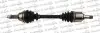 FORD піввісь лів. L=591mm, 25/23 зуб. FIESTA III (GFJ) 1.6 i 16V 94-95, FIESTA IV 1.3 i 95-02 TRAKMOTIVE 30-0392 (фото 1)