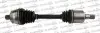 FORD піввісь права з ABS L=560mm 38/30 зуб. GALAXY I 2.8 V6 00-06, SEAT ALHAMBRA 2.8 00-10, VW SHARAN 2.8 00-10 TRAKMOTIVE 30-0431 (фото 1)
