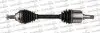 FORD піввісь лів L=578mm 36/26 зуб Focus -12, C-MAX 2.0 TDCi 07-10, VOLVO S40 II 2.0 D 04-10 TRAKMOTIVE 30-0434 (фото 1)