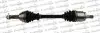 NISSAN Полуось лів. L=635,5mm 27/25 зуб. PRIMERA Hatchback (P10) 1.6 90-96 TRAKMOTIVE 30-0469 (фото 1)