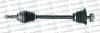 RENAULT піввісь лів (з ABS L=630,5mm 23 зуб. CLIO II (BB_, CB_) 1.5 dCi 01-05, KANGOO Express (FC0/1_) 1.5 dCi 03-, NISSAN KUBISTAR фургон (X76) 1.5 dCi 03-09 TRAKMOTIVE 30-0830 (фото 1)
