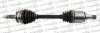 TOYOTA Полуось лів. L=623mm 30/24 зуб. AVENSIS 2.0 D-4D 11-18 TRAKMOTIVE 30-0981 (фото 1)