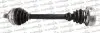 VW піввісь з ABS L=529mm 38 зуб T4 95-03 TRAKMOTIVE 30-0989 (фото 1)