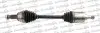 BMW Полуось лів. L=634mm 30/27 зуб. X5 (E70) 3.0 d 06-08, X6 (E71, E72) xDrive 35 i 08-14 TRAKMOTIVE 30-1078 (фото 1)